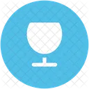 Wein Glas Cocktail Symbol