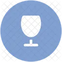 Wein Glas Cocktail Symbol