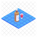 Getrank Wein Flasche Icon