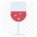 Wein Party Essen Symbol