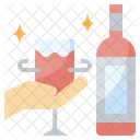 Wein drehen  Symbol