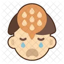 Weinen Emoji Traurig Symbol