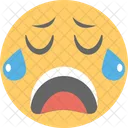 Weinen Weinen Emoticon Icon