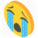 Weinender Emoji  Symbol