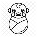 Schreiendes Baby Symbol
