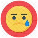 Gesichtsausdruck Emoticon Trauriges Emoji Symbol