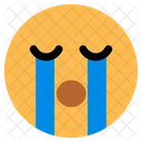 Weinender Emoji  Symbol