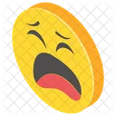 Weinendes Gesicht  Symbol