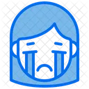 Weinendes Mädchen  Symbol