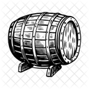 Weinfass Fass Lagerung Symbol