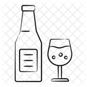 Weinflasche Getrank Getranke Symbol