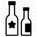 Weinflasche  Symbol
