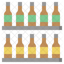 Weinflasche  Symbol
