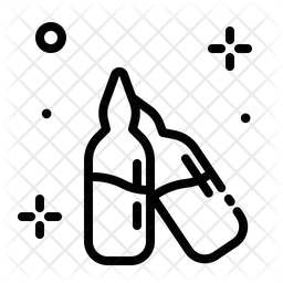 Weinflasche  Symbol
