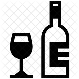 Weinflasche  Symbol