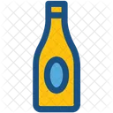 Sekt Flasche Trinken Symbol