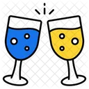 Weinglas  Symbol