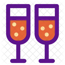Weinglas  Symbol
