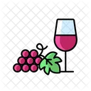 Weingut Wein Alkohol Symbol