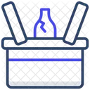 Weinkubel Champagner Alkohol Symbol
