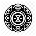 Weisheitsring Motiv Tribal Symbol