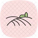 Weite Farmansicht Weite Farm Symbol