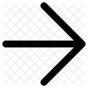 Weiter Pfeil Richtung Symbol