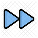 Weiter Pfeil Vorwarts Symbol