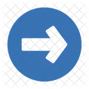 Weiter Vorwarts Zeiger Symbol
