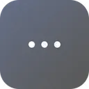 Weiter Auslassungspunkte Menu Symbol