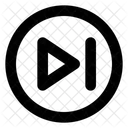 Nächster Knopf  Symbol