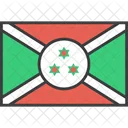 Burundi Afrika Land Symbol