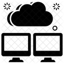 Weitverkehrsnetz WAN Netzwerkdiagramm Symbol