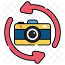 Weitwinkelkamera Camcorder Fotoausrustung Icon