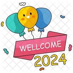 Welcome 2024  Icon