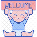 Welcome Celebration Greeting Icon