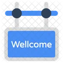 Roadboard Signboard Welcome Board Icon