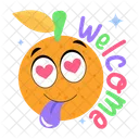 Welcome Word Welcome Emoji Cute Emoji アイコン