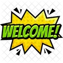 Welcome Speech Bouble Chat Bouble Icon