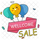 Welcome Sale  Icon