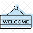 Welcome Sign Entrance Event Icon