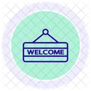Welcome Sign Entrance Event Icon