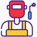 Welder Welding Worker Icon