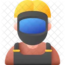 Welder Welding Worker Icon
