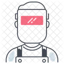 Welder Welding Worker Icon