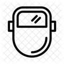 Helmet Welding Construction Icon