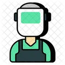 Welding Helmet Headpiece Headwear Icon