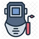 Welding Mask Torch Welding Tool Icon