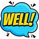 Well Speech Bouble Chat Bouble Icon