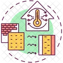 Insulated Building House Icon
